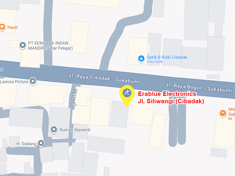 Peta ke toko EraBlue di  Jalan Siliwangi, RT 004, RW 017, terletak di Kel/Desa Cibadak, Kecamatan Cibadak, Kabupaten Sukabumi, provinsi Jawa Barat.